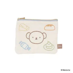 【メール便】ミッフィー 平ポーチ BRUNA Colorful Line ミニフラットポーチ ボリス ディックブルーナ エフエービージャパン 小物入れ 絵本キャラクター グッズ 