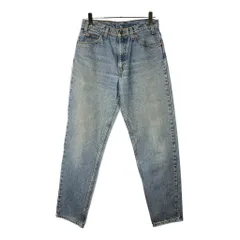 90年代 Levi's リーバイス 550 デニムパンツ オレンジタブ ブルー(メンズ W32 L32)中古 古着 X1766