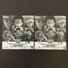 週刊少年ジャンプ ワールドコレクタブルフィギュア モンキー・D・ルフィ＆トラファルガー・ロー＆ユースタス・“キャプテン”キッド×2