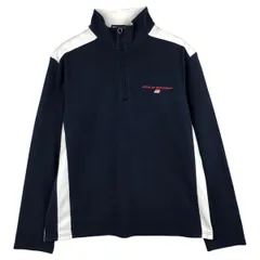 古着 90年代 ラルフローレン Ralph Lauren POLO SPORT ポロスポーツ ハーフジップ ワンポイントロゴスウェットシャツ/eaa606551