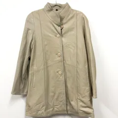 【本革製品!!送料無料!!】本革 レザージャケット シープスキン レザーコート レディース ビンテージ アパレル 古着