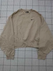 ◇ ⊇ ナイキ NIKE スウェット トレーナー ベージュ系 Lサイズ メンズ E  【1512220068757】