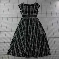◇ ⊂ プロポーションボディドレッシング PROPORTION BODY DRESSING チェックワンピース Mサイズ レディース E  【1512220072303】