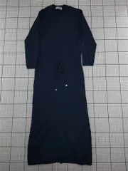 ◇ ⊇ ナノ・ユニバース nano・universe ニットワンピース ネイビー系 M レディース E  【1512220072495】