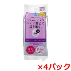 フェイス＆ボディ用デオドラントシート ファイントゥデイ エージー24 クリアシャワーシート n フレッシュサボンの香り 30枚入り X4パック