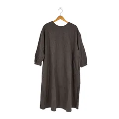 サマンサモスモス samansa Mos2 リネン混前後着ワンピース レディース FREE 