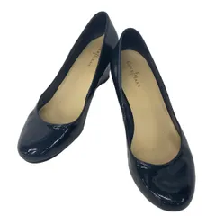 COLE HAAN(コールハーン) パンプス 6 B レディース - ダークネイビー ウェッジソール レザー