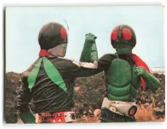 カルビー製菓 【旧仮面ライダーカード】 明朝版 仮面ライダー 105