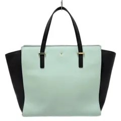 Kate spade(ケイトスペード) ハンドバッグ シダーストリート ヘイデン PXRU5489 ライトグリーン×黒 レザー