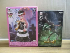 バンプレスト ワンピース DXF THE GRANDLINE LADY ペローナ 造形王頂上決戦 ブルック 2点 未開封品