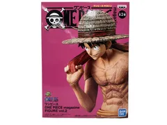 バンプレスト ワンピース・マガジン フィギュア Vol.2 モンキー・D・ルフィ カラーA 中古 O10821700