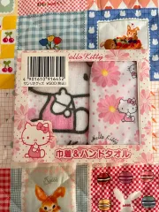 新品 レトロ キティ タオル ポーチ セット