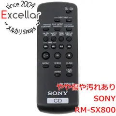 [bn:7] SONY　オーディオリモコン　RM-SX800