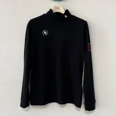 【2026SS 新品タグ付10％OFF】PEARLY GATES セルヒートスムース両面起毛長袖ハイネックカットソー　公式サイト完売サイズサイズ２（L）