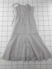 ◇ ⊂ ナイスクラップ NICE CLAUP 0122090331 キャミワンピース グレー系 レディース E  【1512220074239】