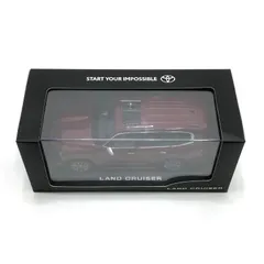 【中古】【開封】ランドクルーザーミニカー LAND CRUISER 3Q3ダークレッドマイカメタリック 1/30スケール ダイキャスト製[95]