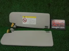 2FI5188 AGM5 フォルクスワーゲン ポロ DBA-6RCBZ 2012年 ルームサンバイザー左右セット　　カラーグレー系