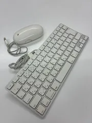【動作確認済】Apple 有線キーボード A1242 ＋ マウス A1152 セット USB 純正 アップル