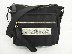 未使用同様 美品 Lyre ライル リタちゃん ナイロン ショルダーバッグ G2248 黒 ブラック LF003-0115-3