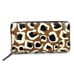 GUCCI グッチ インターロッキングG ジップアラウンドウォレット 長財布 309705 レディース レザー マルチカラー 中古