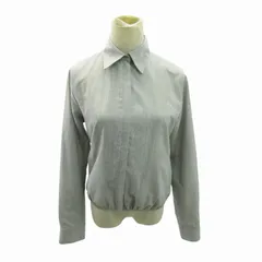 23区 オンワード樫山 ブルゾン ジャケット ジップアップ 38 グレー 0722 ■MET1