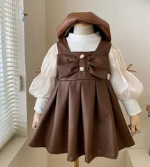 キッズ 新作 韓国風 2点セット スカート付き 女の子 春秋服 bu1