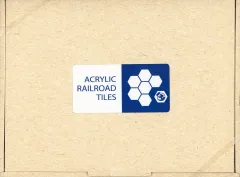 【中古】ボードゲーム Acrylic Railroad Tiles -アクリル線路タイル-