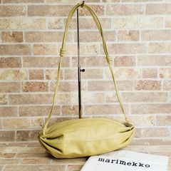 ▽marimekko Karla マリメッコ カルラ レザー ショルダーバッグ - メルカリ