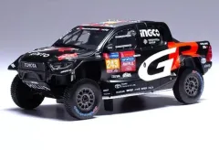 【新品】ミニカー 1/43 トヨタ GR DKR HILUX EVO T1U 2024年 ダカールラリー G.D.Botterill/B.Cummings #243 [RAM931]