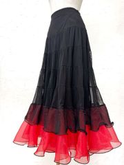 新品 ラインストーン付き オーバーパワーネット 社交ダンスパンツm280