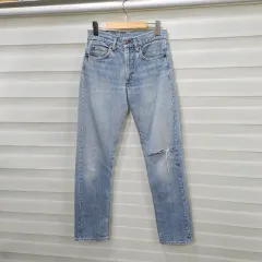 80s USA リーバイス ライトブルー ウィメンズ デニムパンツ - 26-27程度