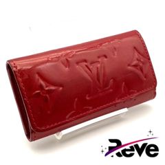 ルイヴィトン モノグラム ヴェルニ ミュルティクレ4 キーケース 4連