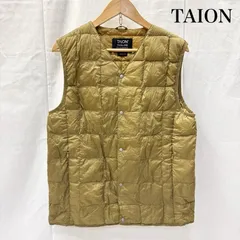 タイオン ダウンインナーベスト Vネック メンズ M ISItems【USED】【古着】【中古】50150919