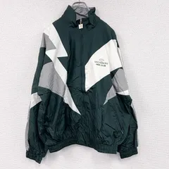 古着 used　PRO CELEBRITY　ナイロンプルオーバージャケット　深緑　ディープグリーン　Lサイズ