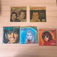 【中古レコード】洋楽定番シングルレコード5枚セット（EP盤） サイモン&ガーファンクル／アンディ・ウィリアムス 他