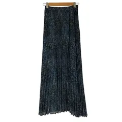 バナナリパブリック BANANA REPUBLIC 総柄プリーツロングスカート レディース  00