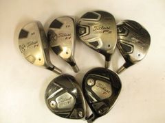 タイトリスト　フェアウェイウッド、ユーティリテー　ヘッドのみ　６個セット