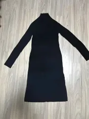 ポロ ラルフローレン レディース モックネック ニットワンピース