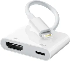 SALE 【2025正規 MFi認証】 hdmi変換ケーブル ライトニング 純正 ミラーリング iPhone hdmi 変換ケーブル  Lightning-Digital AVアダプタ テレビに映す  簡単接続 日本語取扱説明書付き （ホワイト）