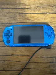 5105 PlayStation ポータブル PSP 3000 ブルー ジャンク品