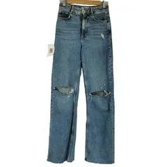 ザラ ZARA ダメージ加工デニムパンツ レディース  US 34