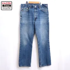 00s USA製 Levi's 517 ブーツカット デニムパンツ メンズ XLサイズ相当 ビッグサイズ オーバーサイズ