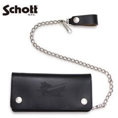おうまちゃん専用 Schott Perfecto 長財布 チェーン付き - メルカリ