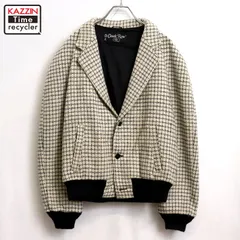 80s vintage 総柄 織り柄 デザイン テーラードジャケット メンズ 表記42サイズ