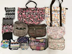 ◆ LeSportsac レスポートサック 15点 まとめ商品 バッグ ハンドバッグ ショルダーバッグ ポーチ など 現状品