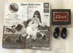 タカラトミーアーツ Licca closet series シューズコレクション ゴシックハート ブラック