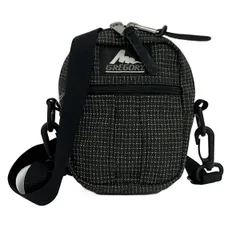 GREGORY(グレゴリー) ショルダーバッグ - ダークグレー×イエロー ミニバッグ/チェック柄