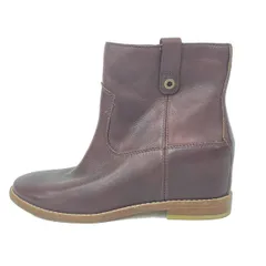 COLE HAAN(コールハーン) ショートブーツ 7 1/2 B レディース - ボルドー レザー