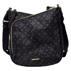 CHRISTIAN OLIVIER(クリスチャン オリビエ) ショルダーバッグ美品  - 黒×ベージュ