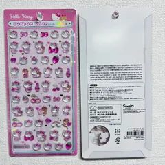 新品 サンスター文具 ハローキティ サンリオキャラクターズ グッズ ボンボンドロップシール ミニ ピンク S8815062 正規品１枚